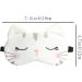 Cute Cartoon Cat Eye Mask - Super Soft Lightweight Eye Cover for Sleep | Funny Eye Mask for Women, Men & Kids - Buy Online on GoSupps.com