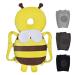 Okydoky Baby Safe Protector Cushion & Baby Knee Pads for Crawling Adjustable Toddlers Safety Pad Backpack Baby Back Protection for Crawling & Walking Yellow Bee.CA