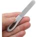 Portable Rust Proof Stainless Steel Double Sided Nail File with Comfortable Handle Small Portable Filer for Home Salons Travel - Buy Online on GoSupps.com