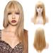 Buy Blonde Bob Straight Synthetic Wig for Women - Perfect for Cosplay Anime and 80s Parties | International Shipping Available - Buy Online on GoSupps.com