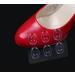 UPSTORE Transparent Oval Gel Foot Corn Rings - 36PCS | Silicone Foot Cushions Pads | Self-Adhesive Heel Sticker for Shoes - Buy Online on GoSupps.com
