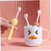 Foytoki 3-Piece Children's Toothbrush Set | Ergonomic Soft Bristles Beautiful Design | Perfect for Kids' Oral Care - Buy Now! - Buy Online on GoSupps.com