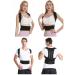 XS-5XL Plus Size Back Brace Posture Corrector - Adjustable Full Back Support Belt for Pain Relief | Scoliosis & Hunchback Corrector for Men & Women - 5X-Large Black - Buy Online on GoSupps.com