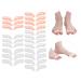 7 Pairs 3-Hole Toe Separators Hallux Valgus Corrector | Toe Corrector Separator Tool - Buy Online on GoSupps.com