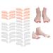 Small Toe Separator - ANGGREK 7 Pairs 3-Hole SEBS Hallux Valgus Toe Corrector Tool for Pain Relief & Skin Brightening - Buy Online on GoSupps.com
