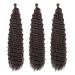 DSoar 26 Inch Deep Twist Crochet Hair - Ocean Wave Curly Bohemian Braids | 3 Packs Synthetic Hair Extensions for Women & Girls (Color 4#) - Buy Online on GoSupps.com