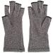 Arthritis Compression Gloves for Men & Women - Support & Warmth for Pain Relief from Rheumatoid & Osteoarthritis - Open Finger Design to Reduce Carpal Tunnel & Tendonitis - Gray Size S - Buy Online on GoSupps.com