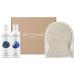 BeOnMe – Body Hydration Cleansing Kit, natural and vegan: Exfoliating glove, shower and organic body cream – Beauty kit, moisturizing, legs, dry skin, savings, gift, woman, woman, woman,