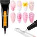  JIEBWCHA 3D Sculpting Nail Gel 3D Beauty Products 15ml Nail Design Glue with Sculpting Rhinestones | Chrome Powder Self-Adhesive Rhinestones for Salon Home Party Wedding - Buy Online on GoSupps.com