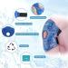 NEWGO Knee Cold Pack 2 Pack - Reusable Gel Ice Pack for Knee Injuries & Surgery Pain Relief - Buy Online on GoSupps.com