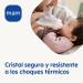 Buy Mam Feel Good A164 Glass Bottle - Patented Skinsofiftm Silicone Sauger 260 ml for Babies 0+ Months - Ultra-Soft & Safe - Buy Online on GoSupps.com