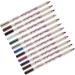 Angoily 24 Pcs Eyeshadow Eyeliner Waterproof Green Suits Blue Outfit Eyeliner Pen Pencil White Pole Mousse 1 count (Pack of 1) As Shownx2pcs - Buy Online on GoSupps.com