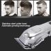 Professional Hair Clippers Kit with LCD Display - Rechargeable Stainless Steel Beard & Mustache Trimmer for Men | Grooming Salon Essentials - Buy Online on GoSupps.com