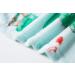 Shop Xinne Young Girls Soft Bathrobe | Cute Pattern Toddler Baby Flannel Hoodie Pajamas Nightwear - Amazing Green 110 - Buy Online on GoSupps.com