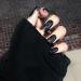 Black Glitter Gel Nail Polish Nail Varnish Soak off UV/LED Lamp French Manicure Nails Long Lasting Nail Art Manicure Salon DIY at Home - Buy Online on GoSupps.com
