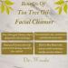 Dr. Woods Shea Vision Tea Tree Facial Cleanser with Organic Shea Butter 8oz - Pack of 2 - Buy Online on GoSupps.com