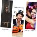 Halloween Tooth Replacement Costume Set - 2 Dental Prostheses Accessories for Adults | Removable Single Tooth Decoration for Cosplay & Punk Style | Black - 5x1cm (2pcs) - Buy Online on GoSupps.com