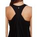 RBX Active Women's Black Flowy Yoga Tank Top with Back Detail - Size Medium - Buy Online on GoSupps.com