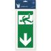Pubblimania Emergency Exit Sign - Robust PVC for Indoor & Outdoor Use (Left Indicator 29x13 cm) - International Shipping - Buy Online on GoSupps.com