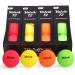 Volvik T2 2-Piece Long Distance Matte Golf Balls - 1 Dozen Multicolor - Buy Online on GoSupps.com