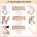 Beorol Body Ladies Shaver Replacement Heads - Smooth & Precise Shaving Blades - 3 Heads, 1 Brush, 1 Charger Included - Buy Online on GoSupps.com
