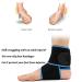 Ankle Support Brace for Sprains - Adjustable Compression Wrap for Runners | Unisex Blue - Buy Online on GoSupps.com