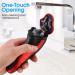 KEMEI Men's Rotary Cordless Razor - 3D Electric Rechargeable Waterproof Beard & Sideburn Trimmer - Buy Online on GoSupps.com