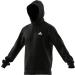 adidas Men's Essentials Fleece Hoodie - Large, Black/White - Buy Online on GoSupps.com