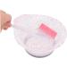 HONMEET 1 Set Translucent Hair Dye Set Hair Dye Bowl and Brush Kit Hair Color Mixing Bowl and Brush Hair Coloring Kit Hair Color Kit Hair Color Brush and Bowl Hair Dye Brush and Bowl Pp - Buy Online on GoSupps.com