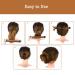 7 Pack Donut Bun Maker Hair Accessories - DIY Styling Tool for Women and Girls in 7 Colors - Buy Online on GoSupps.com