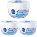NIVEA CARE cream fast -moving cream for the face and body moisturizing Nivea cream for a delicate and smooth skin feeling (200 ml) (pack with 3) 1 200 ml (3 -pack)