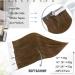 Easyouth Human Hair Tape in Extensions Medium Brown 24 Inch #4 - 50g 20Pcs Seamless Glue in Real Hair Extensions - Buy Online on GoSupps.com
