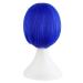 MapofBeauty Women Short Straight Navy Blue Cosplay BOB Wig - Party Ready - Buy Online on GoSupps.com