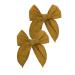 New 2025 2 Pcs Mini Fable Bow Hair Clips For Toddler New For Fashion Cotton Linen Hair Bows Barrettes Hairbow Accessories Hairgrips Jewelry Fashion Accessories Creative Gift