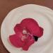 Hawaiian Flower Hair Clips - Orchid Hairpin Bohemia Barrette Headwear - Elegant Fake Headwear Hair Accessories Hawaii Flower Hair Clip Pins for Beach Seaside Holiday Red - Buy Online on GoSupps.com