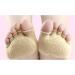 Non-Slip Forefoot Pads & Toe Separating Socks for Women - Comfortable Five Toe Heelless Design - International Shipping Available - Buy Online on GoSupps.com