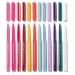 Colourful Eyeliners Matte Eyeliner Pencil Long Lasting Waterproof Makeup Cosmetics 12PCS
