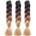 LDMY Ombre Brown Braiding Hair Extensions - 6pcs | 100g Braids for Stylish Looks - Buy Online on GoSupps.com