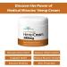Medical Miracles Hemp Relief Cream - 3000mg for Arthritis Muscles & Joints - USA Made - Buy Online on GoSupps.com