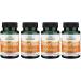 Swanson Vitamin B2 Supplement (Riboflavin) - Vitamin Supplement to Support Vision Health, Aid Thyroid Function, and Promote Energy Metabolism Support - (100 Capsules, 100mg Each) (4 Pack)