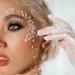 12 Sheets Clear Rhinestones & Pearl Self-Adhesive Crystal Stickers - DIY Face, Nail, Cell Phone Decor - Buy Online on GoSupps.com