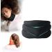 Cervicorrect Neck Brace Cervicorrect Neck Brace by Healthy Lab Co Cervicorrect for Snoring-Neck Brace for Sleeping Soft Foam Wrap and Stabilize Neck Support Brace for Women (Black)