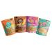 BHU Keto Bites - Low Net Carb, Low Sugar - Organic Keto Snack made with Clean, Gluten Free Ingredients - 4 Bag Variety Pack with 6 Individually Wrapped Snacks per Bag