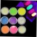 Gogogmee 2 Pack Resin Pigment Glow in The Dark Sand Glow Powder Bright Powder Luminous Sand Fluorescence Green Siize 4 - Buy Online on GoSupps.com