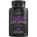 Livingood Daily Allergen Support - Quercetin Stinging Nettle Vitamin C Zinc Bromelain & Guduchi - Seasonal Allergy Relief - Natural Antihistamine - Immune Support 120 Capsules