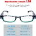 Bright LED Reading Glasses +150 | Lighted Magnifier for Nighttime Use | International Shipping - Buy Online on GoSupps.com