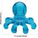 Portable Octopus Head Massager | Scalp Relaxation & Stress Relief | Handheld Hair Care Device in Blue - Buy Online on GoSupps.com