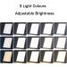 LED Sun Lamp Natural Light UV-Free 10000 Lux Light Therapy Lamp 6 Timers 5 Adjustable Brightness Levels for Home/Office Use - Buy Online on GoSupps.com