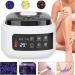 SunTeak 500ml Wax Warmer - Automatic Temperature Control for Hair Removal | Ideal for Arms Legs & Face - Warm Wax & Frisier Creams - Buy Online on GoSupps.com