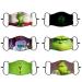 NAQ TIMESS Halloween Mundsprung 6 piece of multifunctional Christmas Unisex Men Women Mundsicht Merry Christmas Cosplay funny motifs 3D motorcycle mouth protection (C-6PCs)